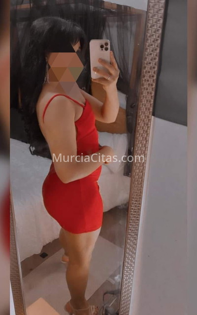 Kimberly, chica trans morocha. 641857325. Citas en MURCIA, MURCIA. www.murciacitas.com.