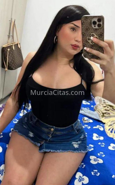 Oriana trans morena de piel clara. 672955374. Citas en MURCIA, MURCIA. www.murciacitas.com.